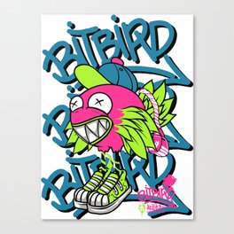 Bit Bird Street Team Canvas Print