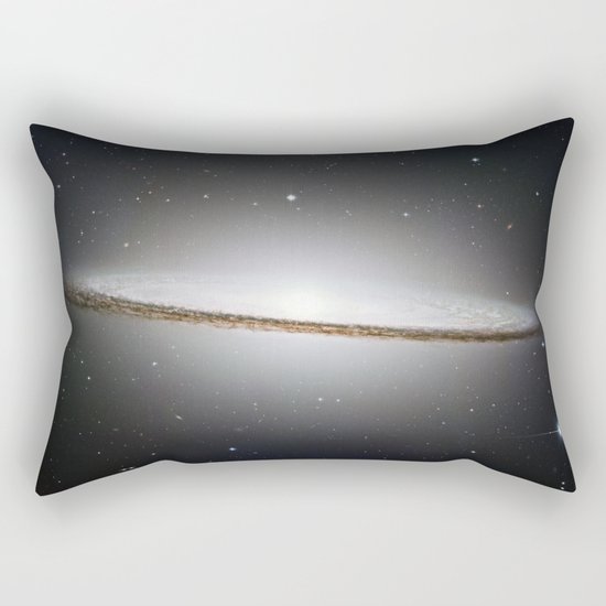 Sombrero Galaxy Rectangular Pillow
