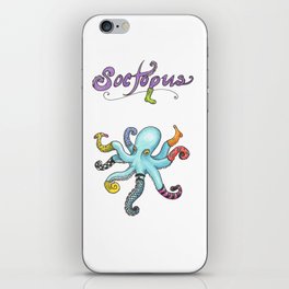 Soctopus iPhone Skin