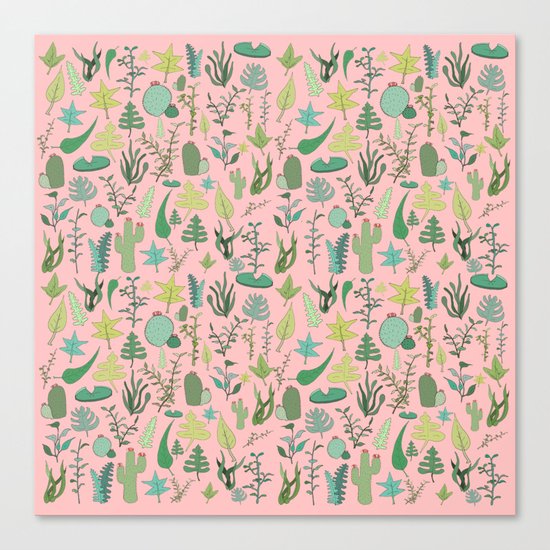 Nature Pink Canvas Print