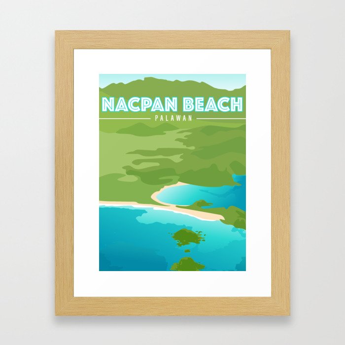 Nacpan Beach Framed Art Print