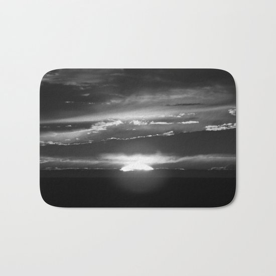 Black and White Delight Bath Mat
