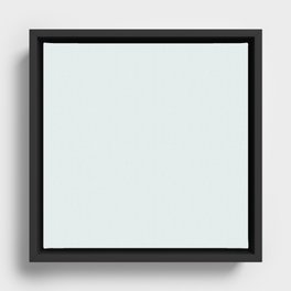 Fancy White Framed Canvas