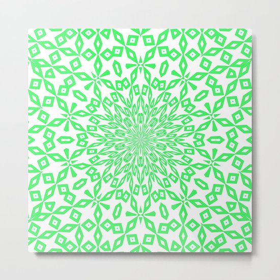 Green... Metal Print