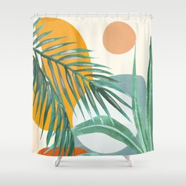 Leaf Design 02 Shower Curtain