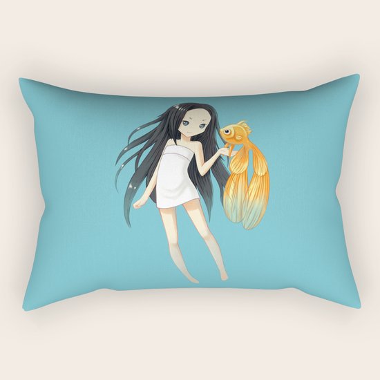 Goldfish Rectangular Pillow