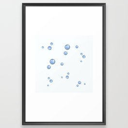 Bubble 4 Framed Art Print