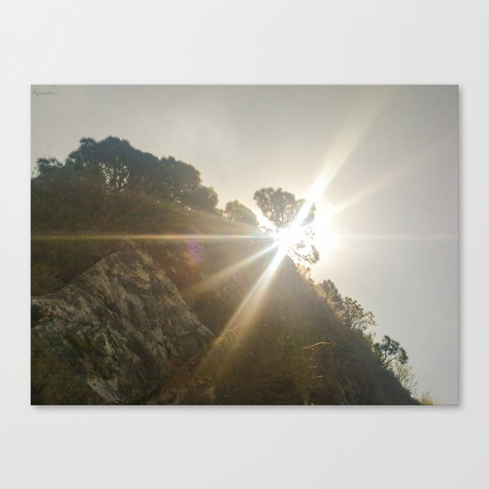 Shine Over Me Canvas Print