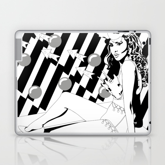 Unicorn Girl Laptop Ipad Skin By Theunknownstarr Society6