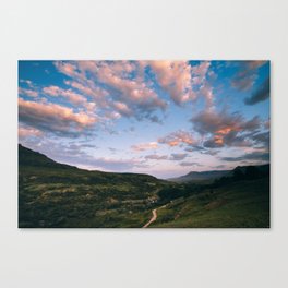 Fluffy Clouds Canvas Print