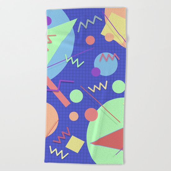 Memphis #42 Beach Towel
