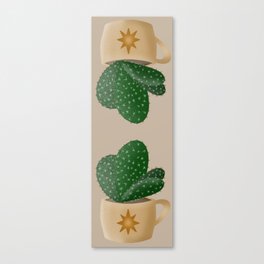 Xmas cactus  Canvas Print