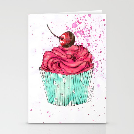 Creative Cupcake... Stationery Cards