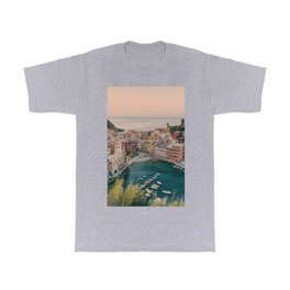 Colorful Amalfi Coast | Italy Travel Photography | Positano Nautical Photo Print T Shirt
