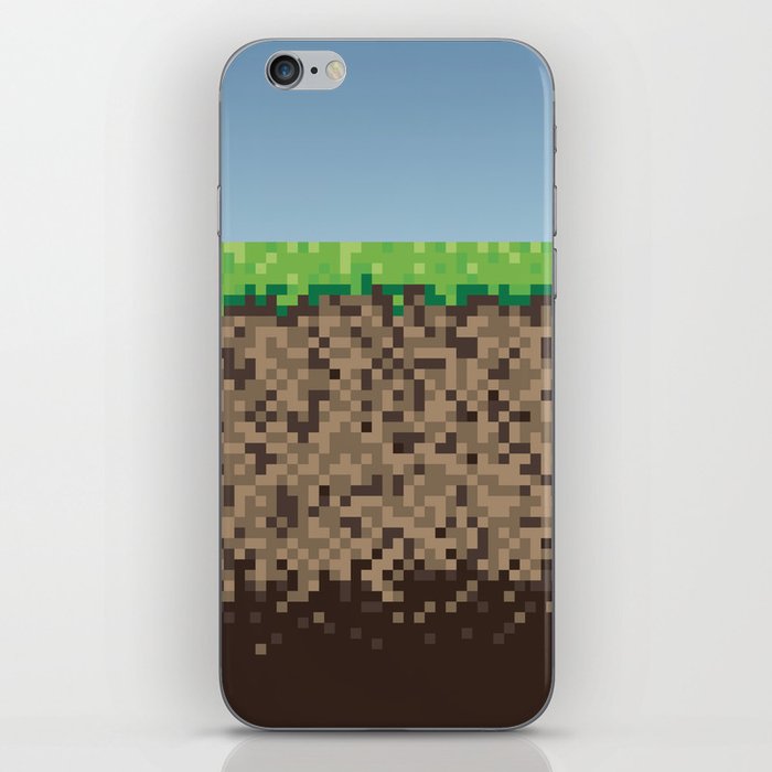 Minecraft Block iPhone Skin