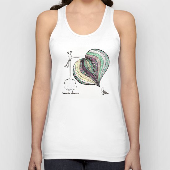 too tall Unisex Tank Top