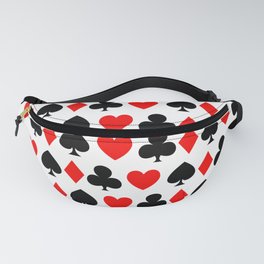 Playing cards patterns Fanny Pack