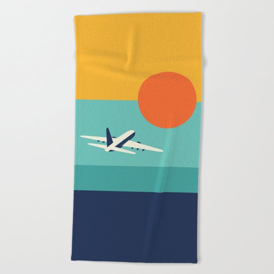 Fly Away Beach Towel