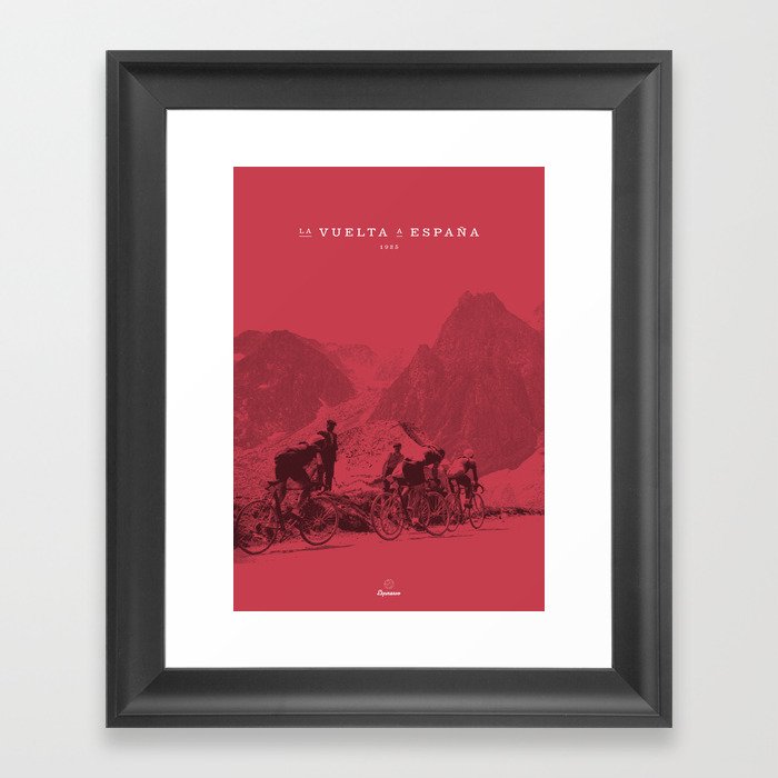 Vuelta España Framed Art Print