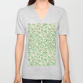 William Morris, Willow Bough, Painting V Neck T Shirt
