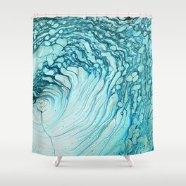 Aquatic Shower Curtain