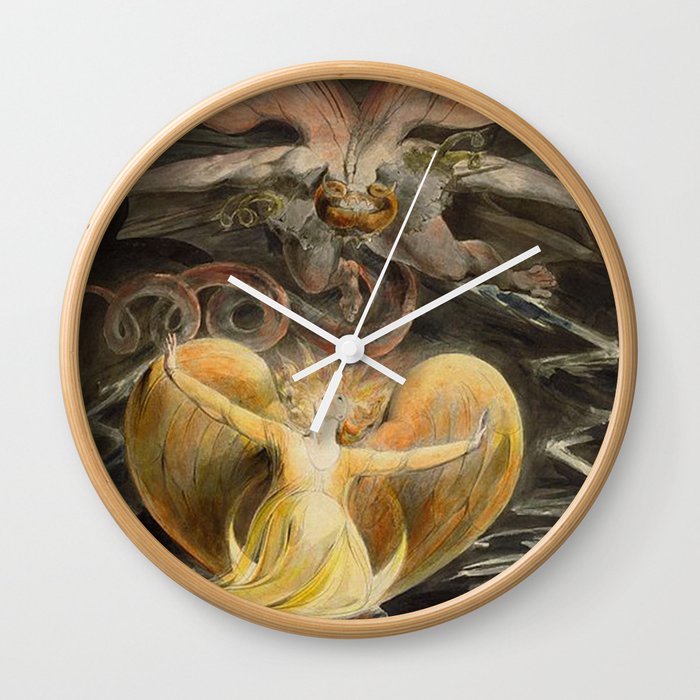 William Blake The Great Red Dragon And The Woman Clothed With