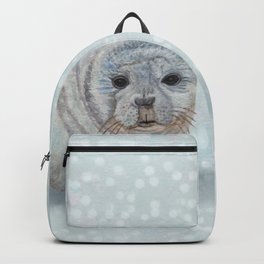 Snowy Seal Backpack