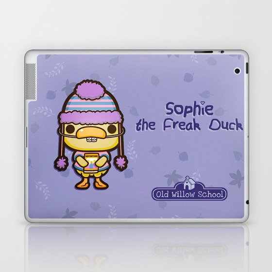 Sophie the freak Duck Laptop & iPad Skin