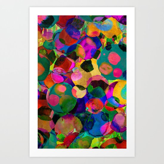 Rainbow Spot Art Print