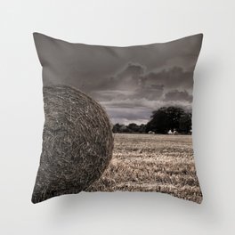 Harvesting the Land Throw Pillow