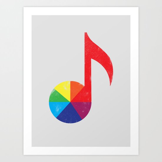 Music Theory Art Print