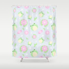 cute frog pattern Shower Curtain