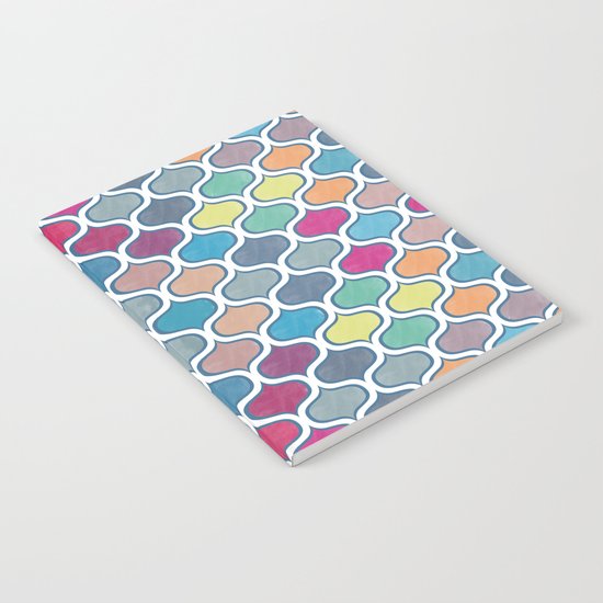 Watercolor Lovely Pattern VVX Notebook