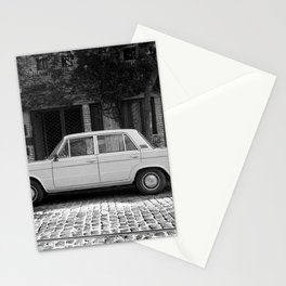 Car Buenos Aires Black and White Stationery Card