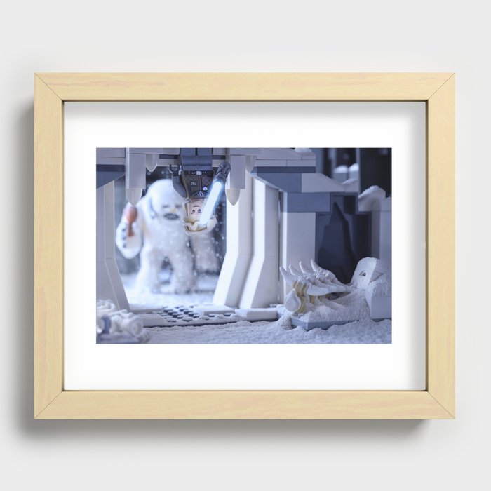 Cave Escape Recessed Framed Print