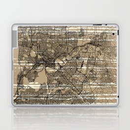 Australia - Perth | Retro City Map Laptop Skin