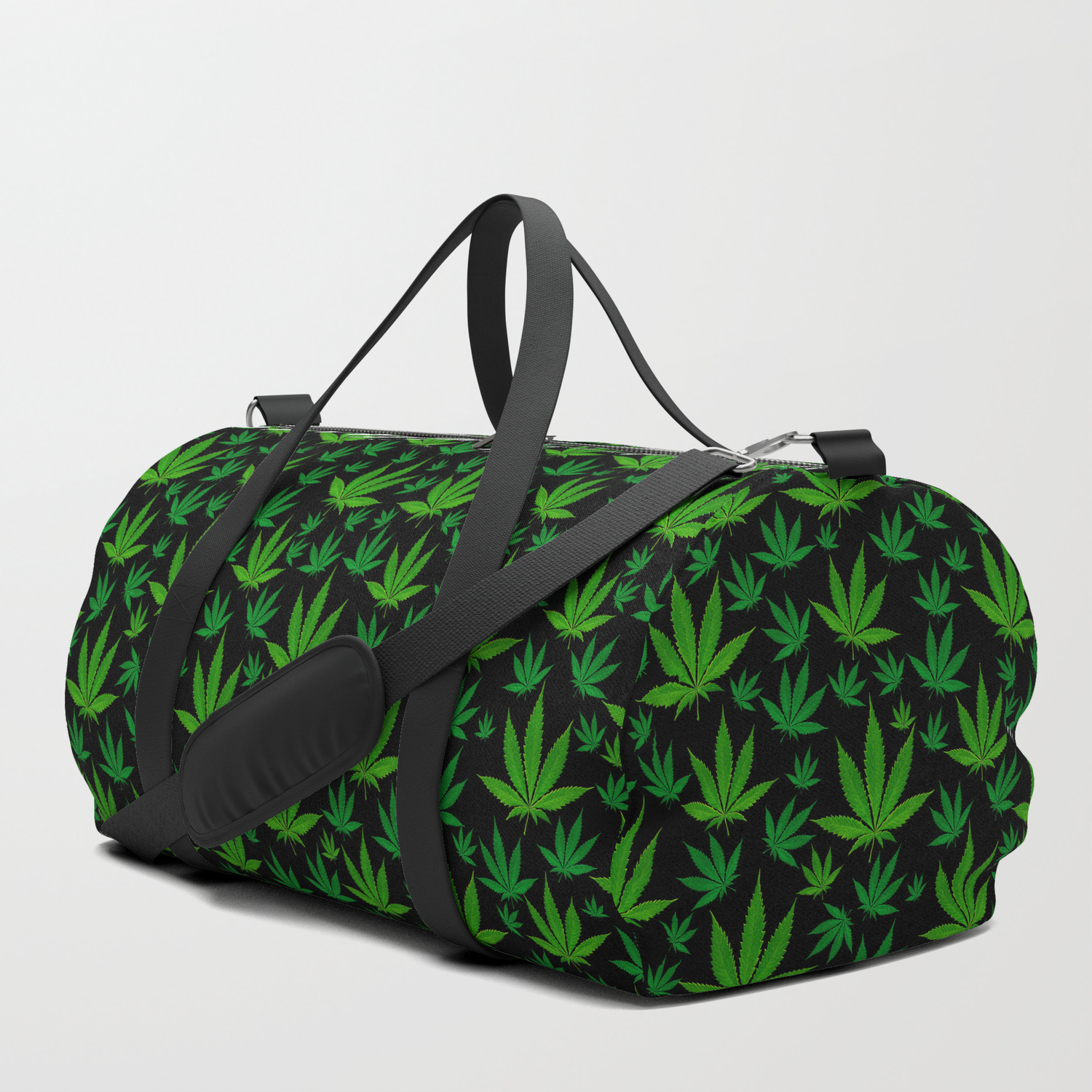Infinite Weed Duffle Bag By Gbartdesign