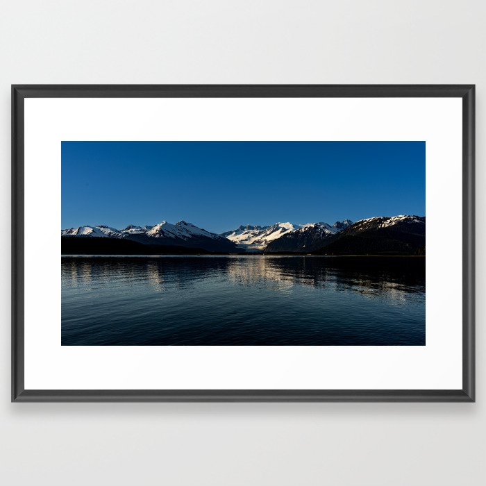Alaskan Glacier Framed Art Print