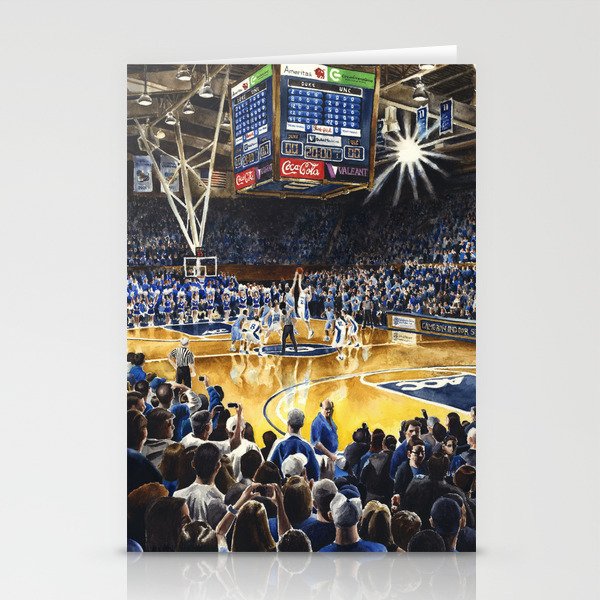 Tip-off, UNC at Duke Stationery Cards
