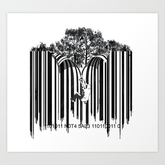 unzip the code. Art Print