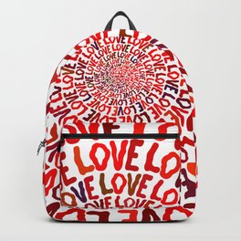 Red LOVE Backpack