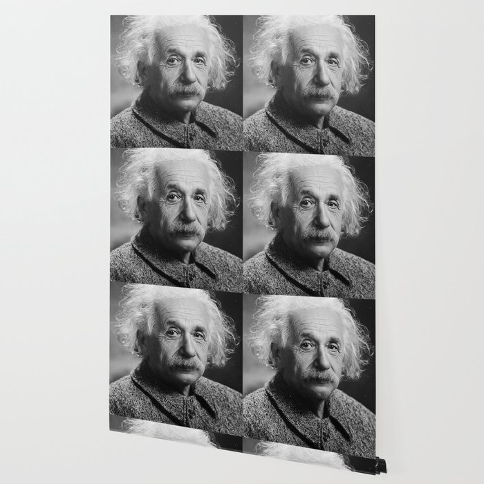Albert Einstein Wallpaper By Hypnoboy Society6