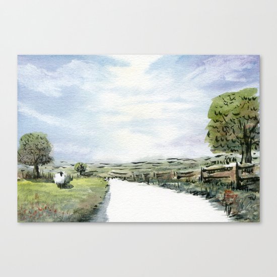 Path Canvas Print