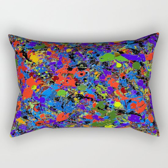 Abstract #738 Rectangular Pillow