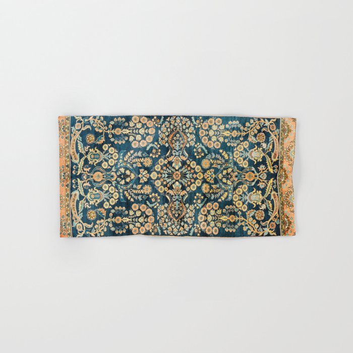 Sarouk  Antique West Persian Rug Print Hand & Bath Towel