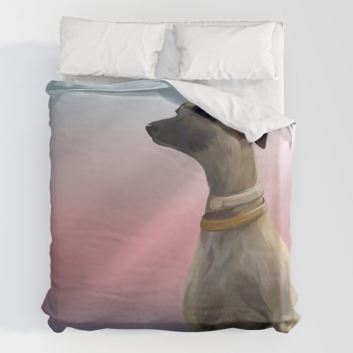 Whippet deals duvet cover