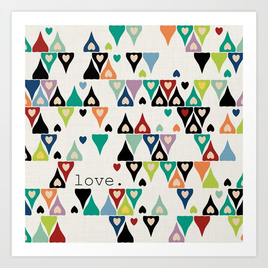 love. Art Print
