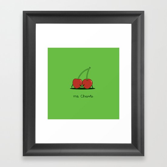 Ma Cherrie Framed Art Print