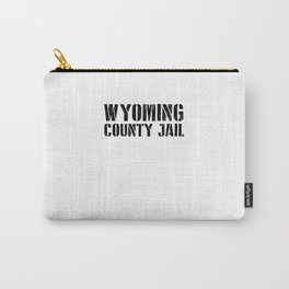 Wyoming jail funny. Perfect present for mom mother dad father friend him or her Carry-All Pouch
