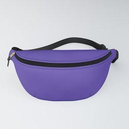 Plant Happiness ~ Violet-Blue Coordinating Solid Fanny Pack